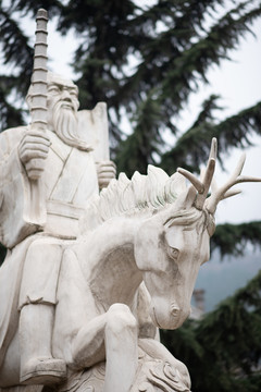 姜太公雕像