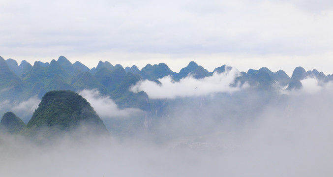 漓江烟雨