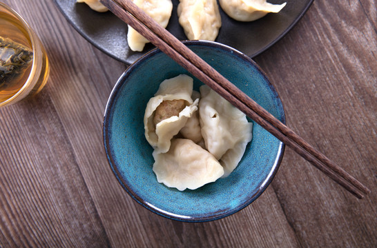 中国传统节日的饺子