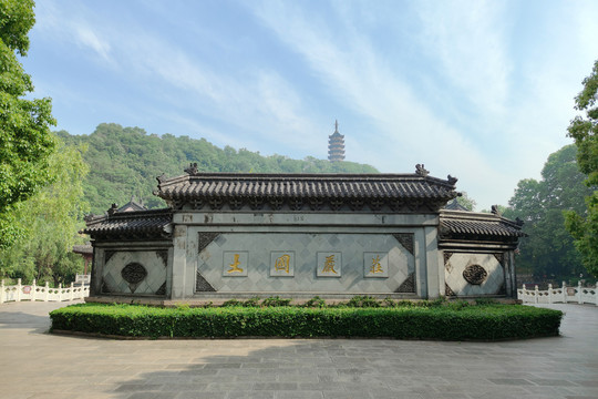 镇江焦山定慧寺石影壁