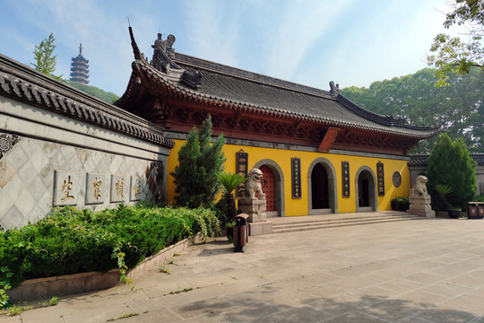 镇江焦山定慧寺山门殿