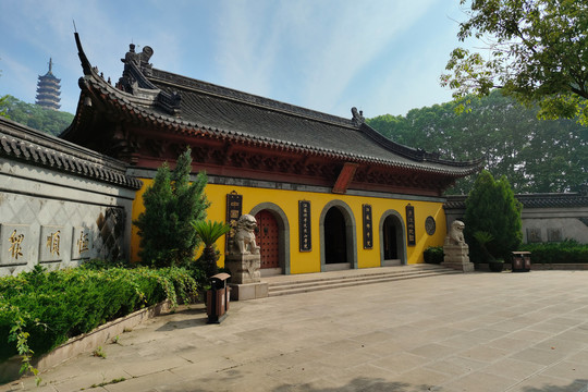 镇江焦山定慧寺山门殿