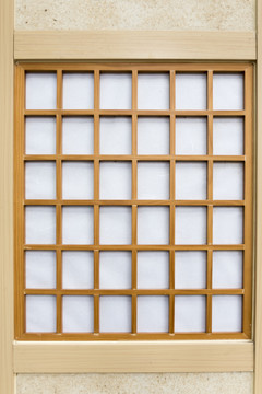 日式木窗