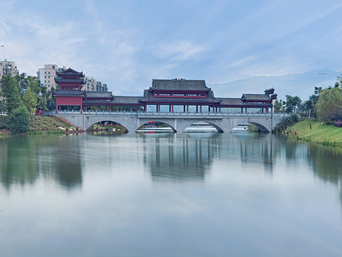 金牛湖风雨桥