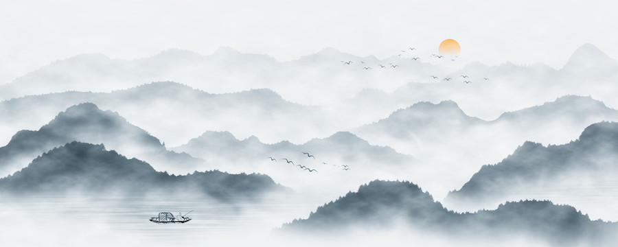 山水画