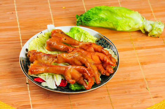 卤鸡爪