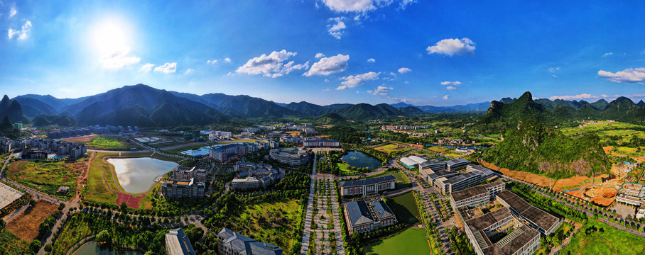桂林电子科技大学校园航拍
