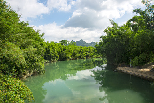 青山绿水