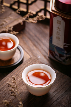 武夷山大红袍茶汤