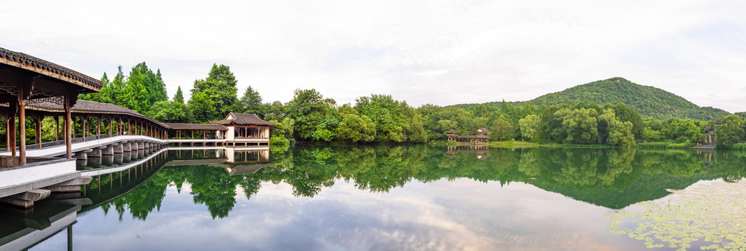 杭州西湖浴鹄湾景区