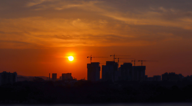 夕阳晚霞