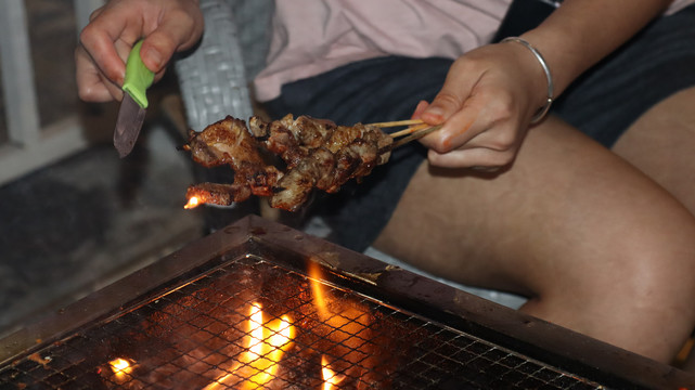 烧烤烤肉串串