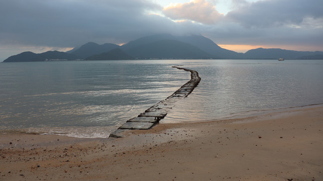 深圳大鹏湾海边