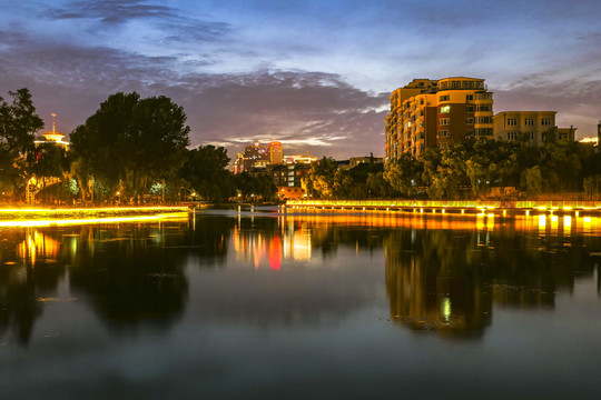 长春夜景