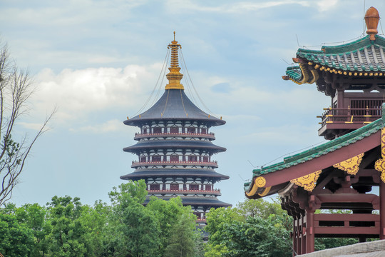 河南洛阳天堂明堂国家遗址公园