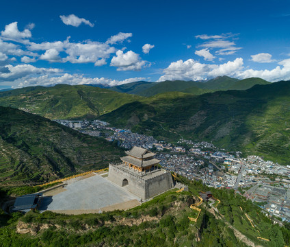 四川松潘古城楼