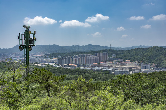 承德远山建筑风景