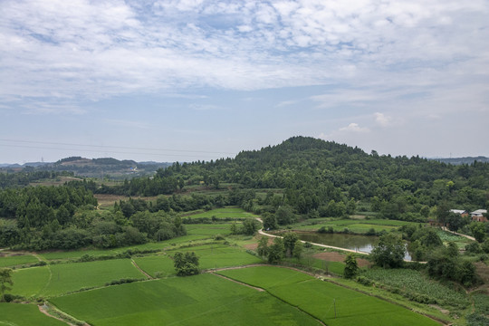 天空田园风光