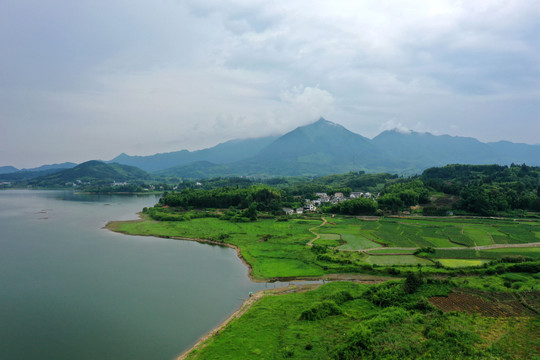 航拍太平湖