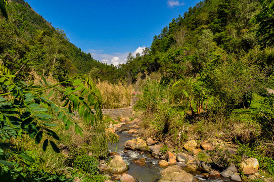 腾冲叠水河景区