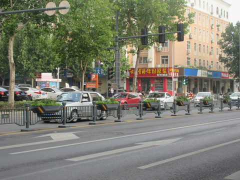 道路隔离带花箱