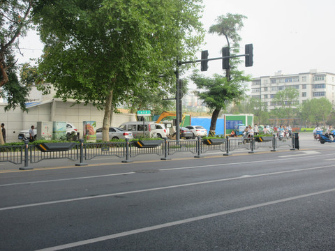 户外道路花箱