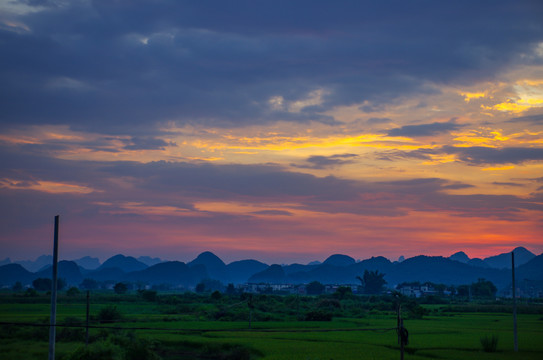 夕阳风景