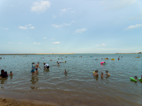 广西钦州三娘湾海滨浴场