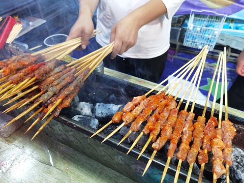 烤羊肉串