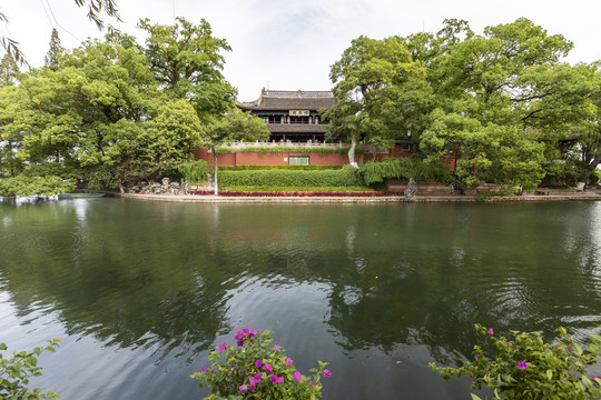 浙江嘉兴南湖景区烟雨楼