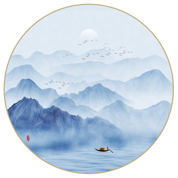 山水画