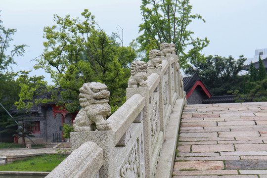 石雕桥护栏