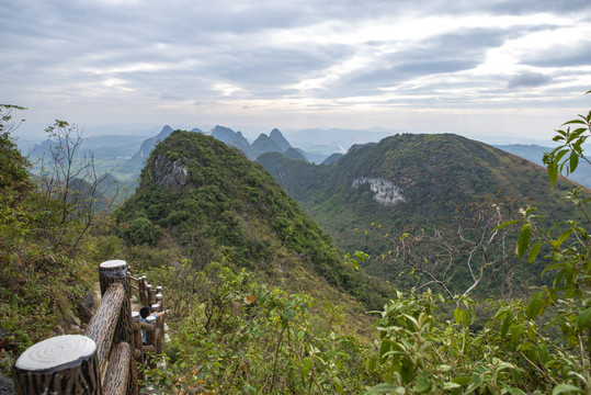 户外自然风景青山