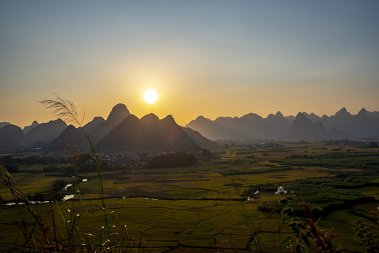 夕阳风景