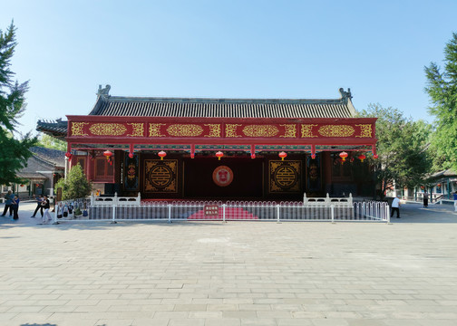 北京大观园省亲别墅大戏台
