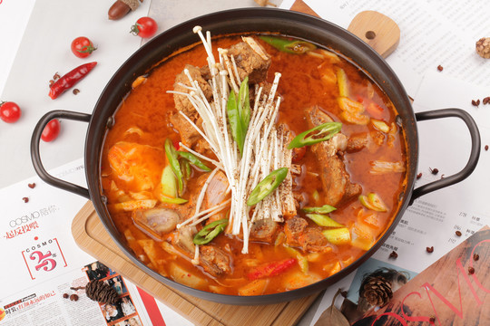 韩式大骨汤