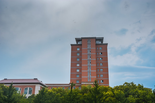 辽宁省锦州市渤海大学校园风光