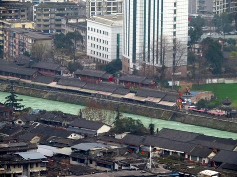 都江堰蒲阳河