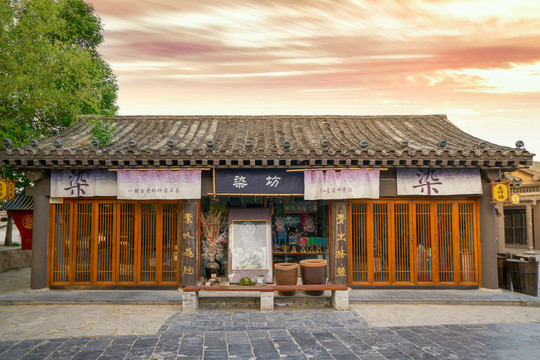 仿古店铺