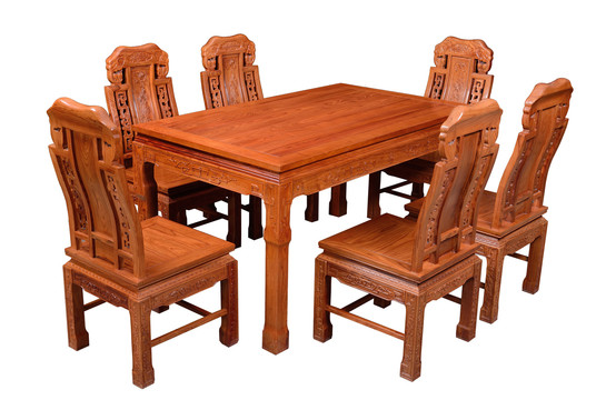 中式古典红木家具餐桌系列