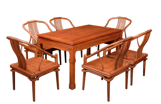 中式古典红木家具餐桌系列
