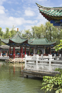 翠湖公园莲华禅院景观