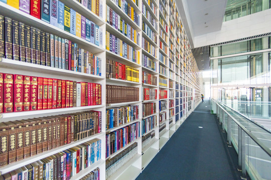 天津图书馆内部空间装修设计