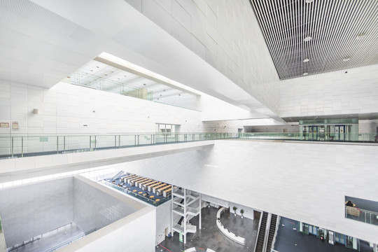 天津图书馆内部空间装修设计