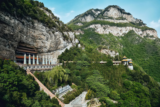 绵山寺庙