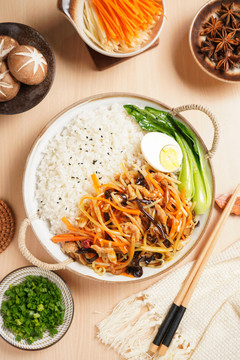 鱼香肉丝饭