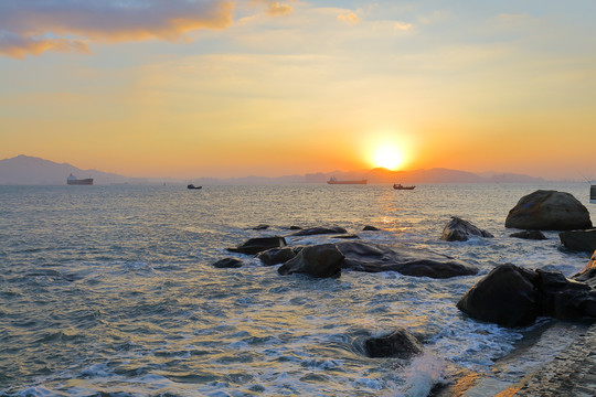 厦门鼓浪屿日出