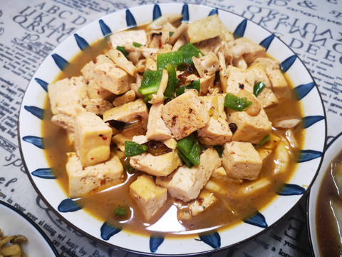 炒豆腐
