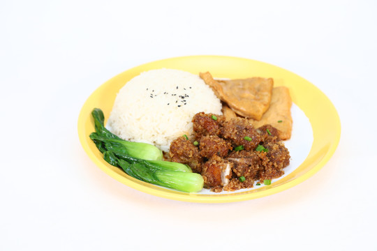 粉蒸肉盖浇饭