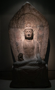 唐代释迦牟尼坐像